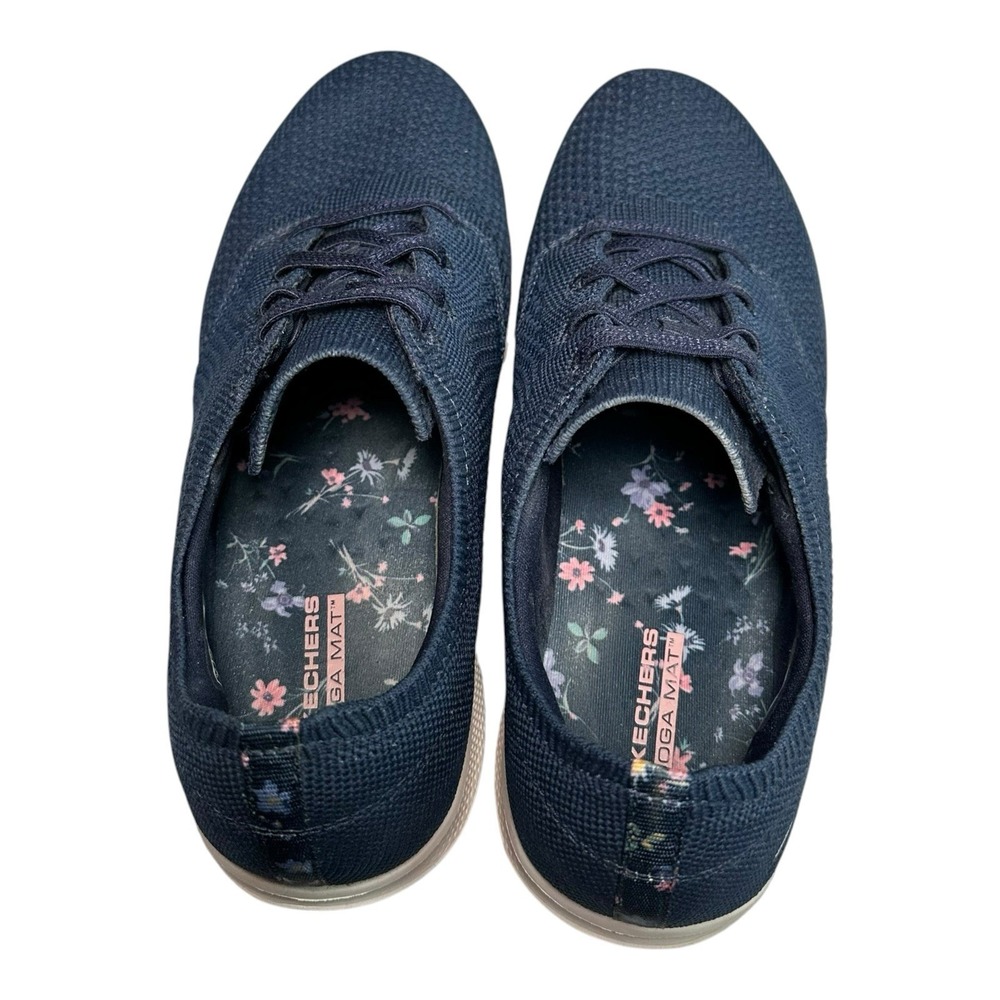Skechers Go Step Lite Slip-on Stretch Casual Sneakers Navy 136112 5Gen Women's 7 - Picture 10 of 12